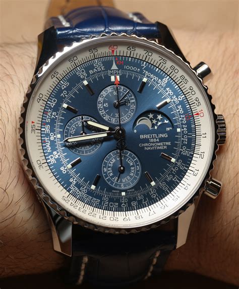 light blue breitling|Breitling navitimer blue dial.